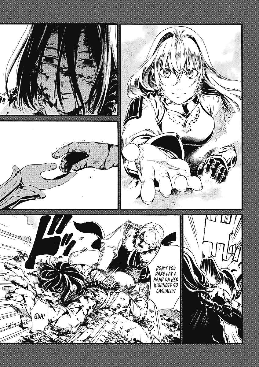 Horyo Eiyuu ~Sute koma ni sareta Kendo wa Tekikoku de Nariagaru~ Chapter 2 - Page 6