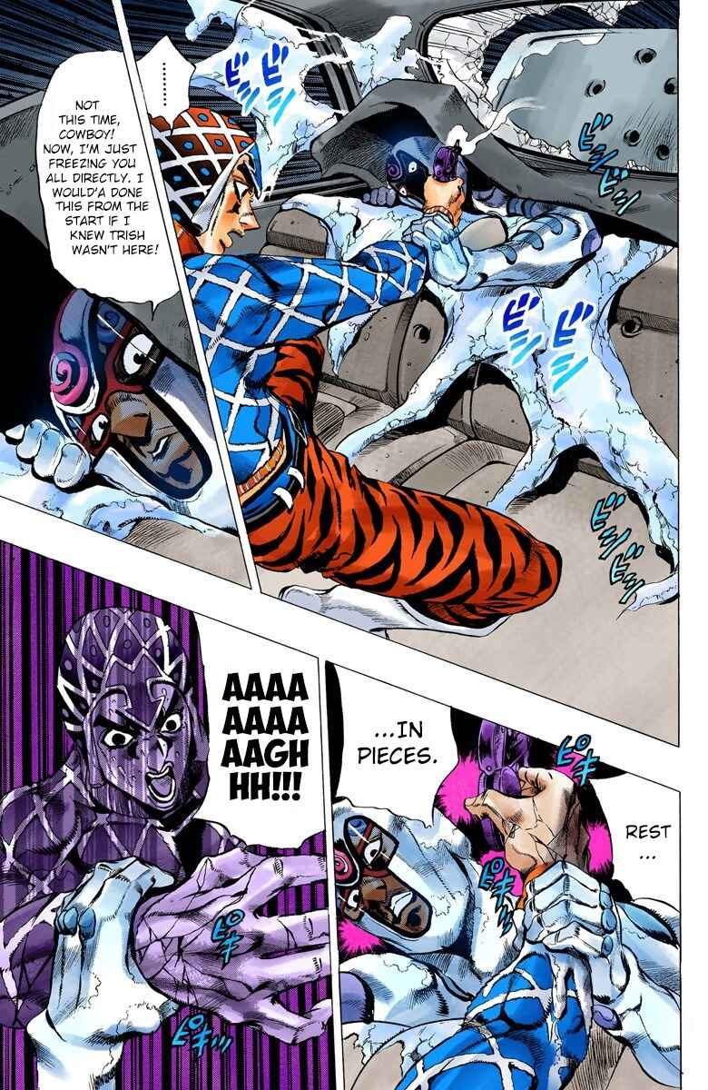 JoJo no Kimyou na Bouken: Part 5 - Ougon no Kaze Color-ban Chapter 71 - Page 13