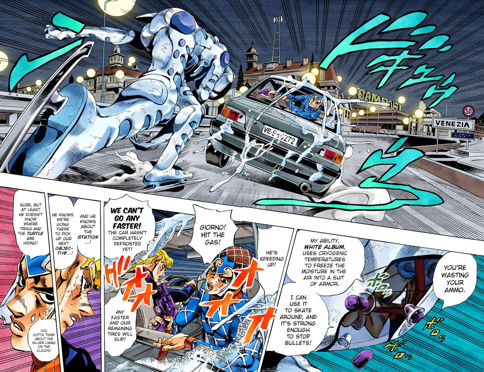 JoJo no Kimyou na Bouken: Part 5 - Ougon no Kaze Color-ban Chapter 71 - Page 3