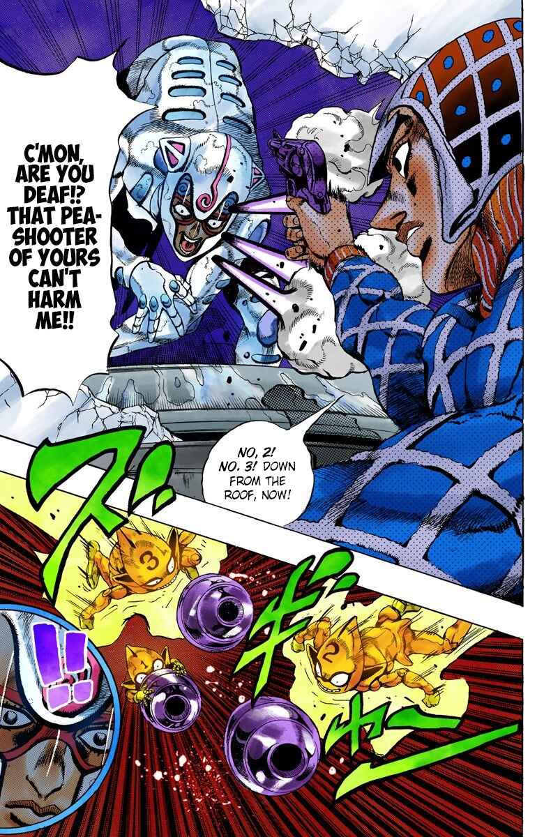 JoJo no Kimyou na Bouken: Part 5 - Ougon no Kaze Color-ban Chapter 71 - Page 5