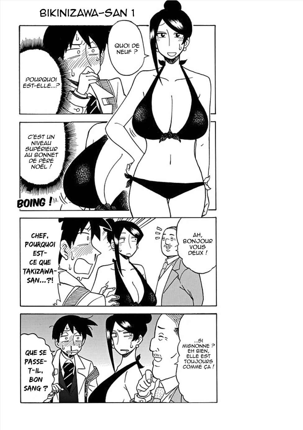 Bijin Onna Joushi Takizawa-san Chapter 36 - Page 3