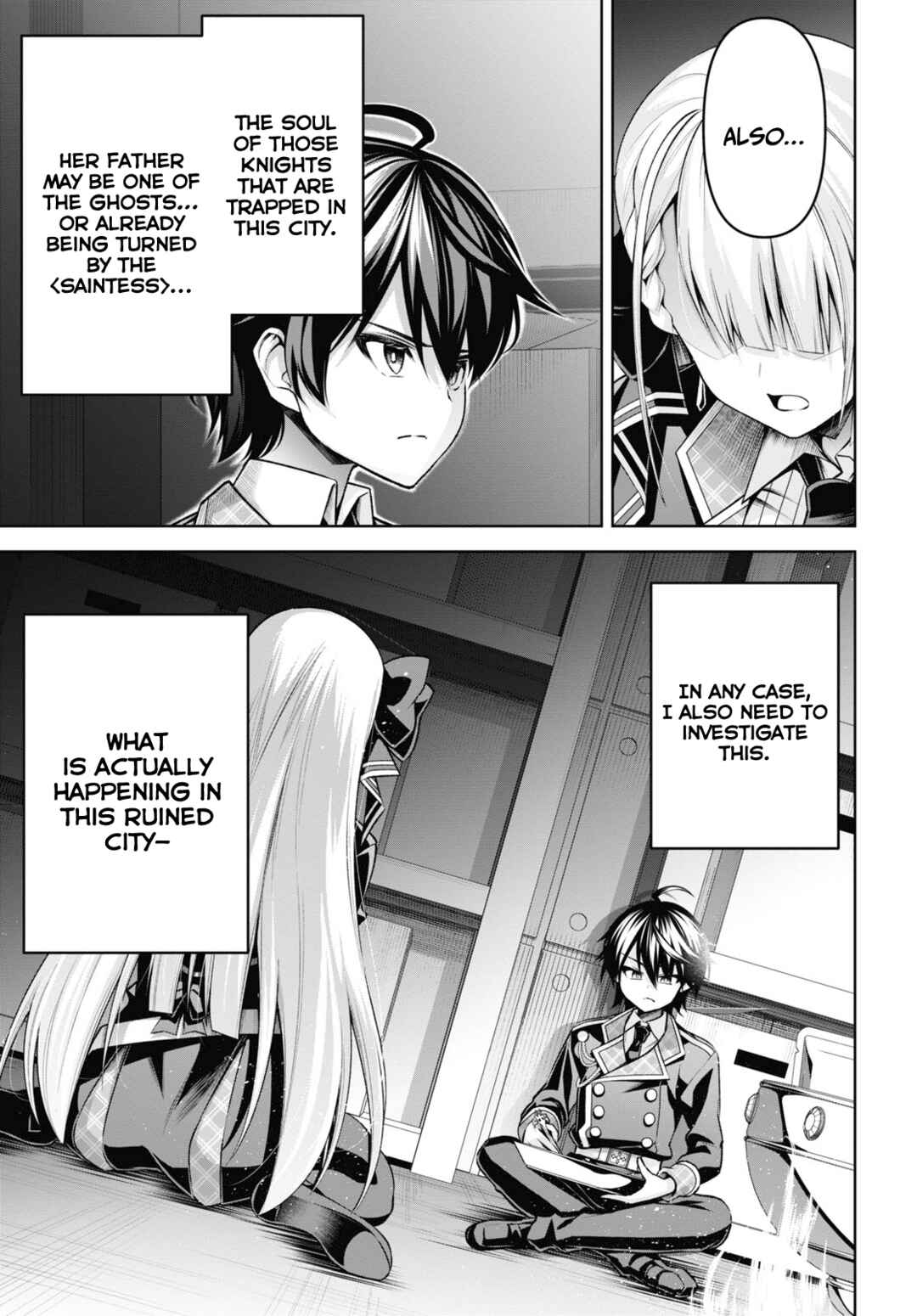 Seiken Gakuin no Maken Tsukai Chapter 26 - Page 22