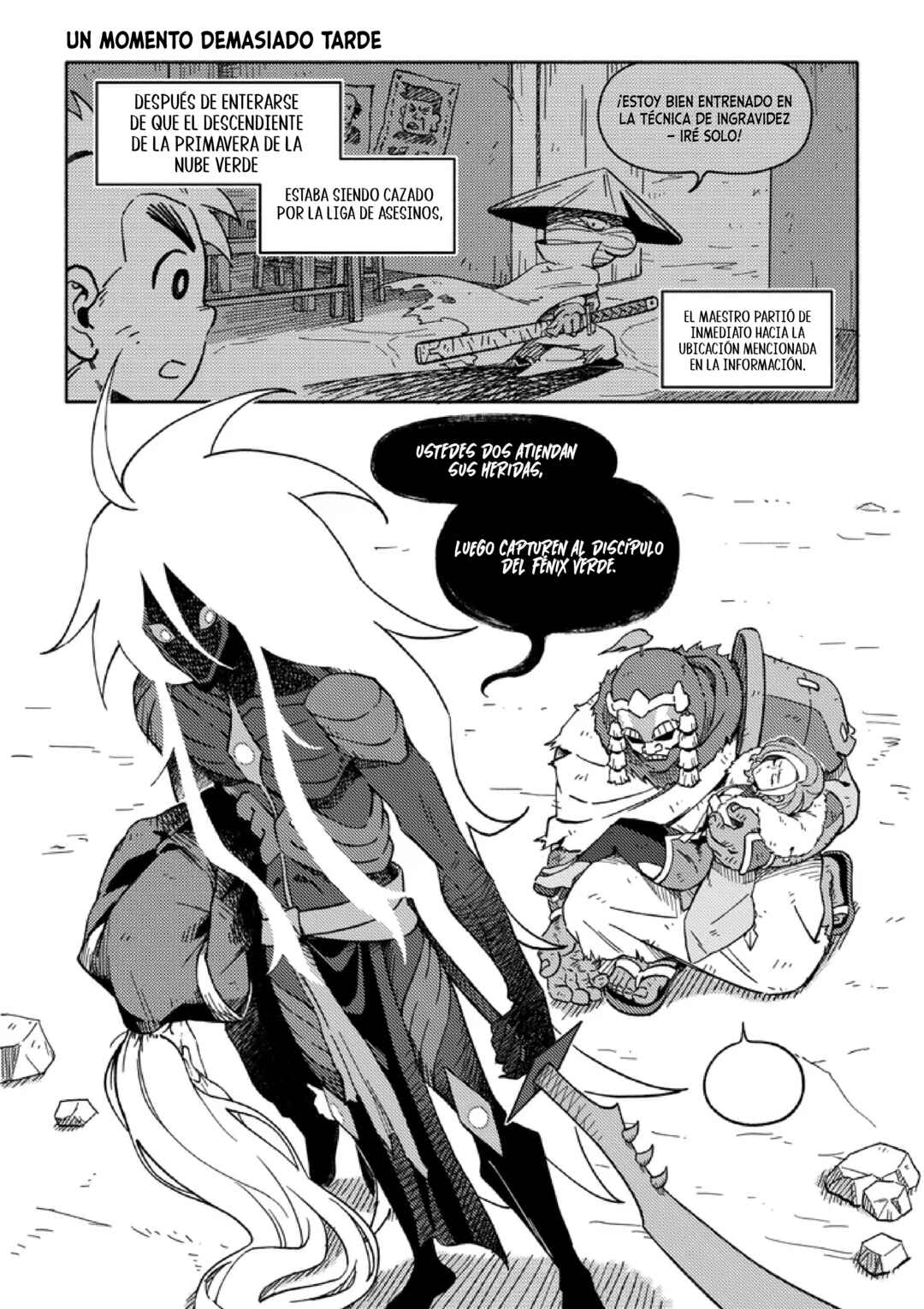 Scissor Seven Bonus Chapters — The Legend of the Xuanwu Heroes: The Short Swordsman Chapter 4 - Page 2