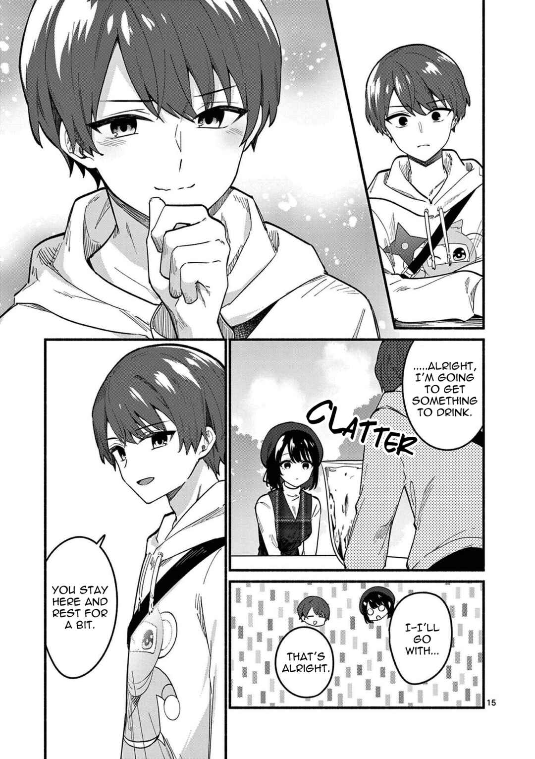 Shiotaiou no Sato-san ga Ore ni dake Amai Chapter 77 - Page 15