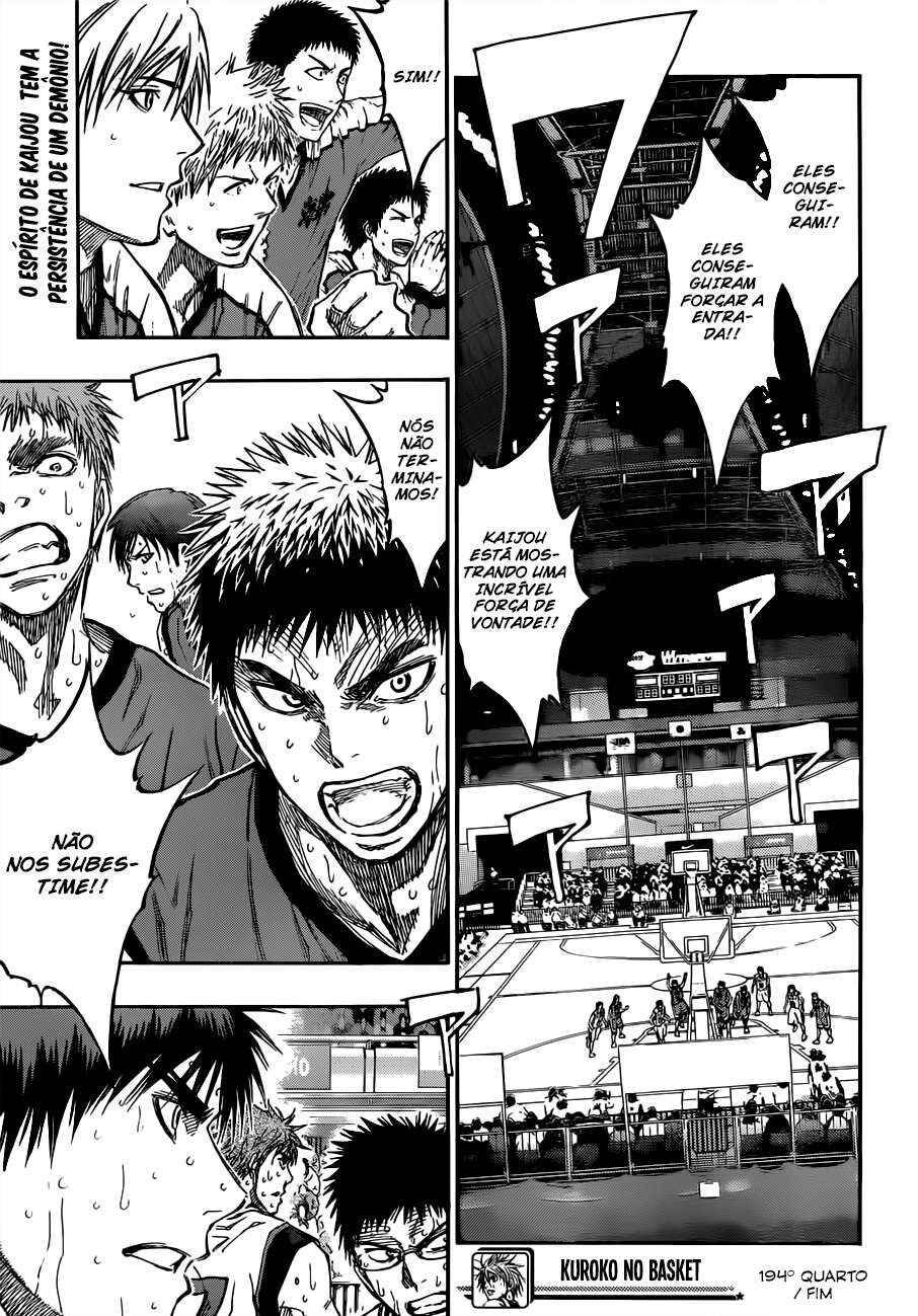 Kuroko's Basketball Chapter 193 - Page 20