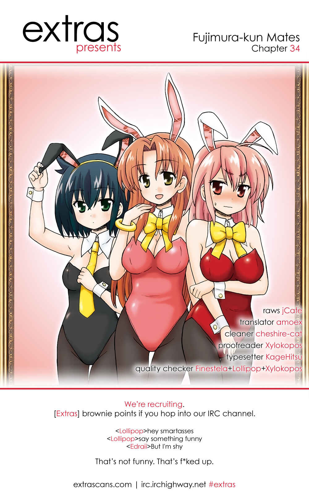 Fujimura-kun Mates Chapter 34 - Page 1