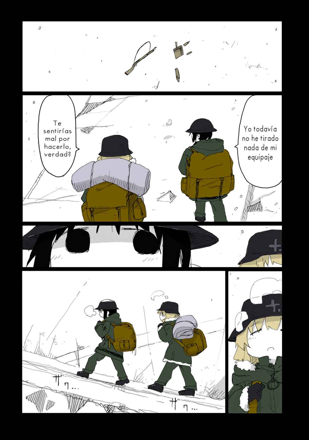 Shoujo Shuumatsu Ryokou (Fan Colored) Chapter 40 - Page 6