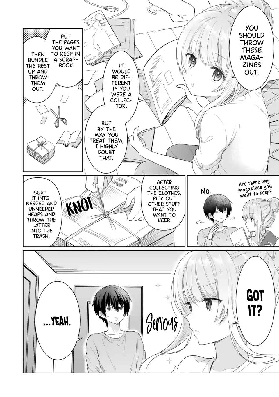 Otonari no Tenshi-sama ni Itsunomanika Dame Ningen ni Sareteita Ken Chapter 3.2 - Page 3