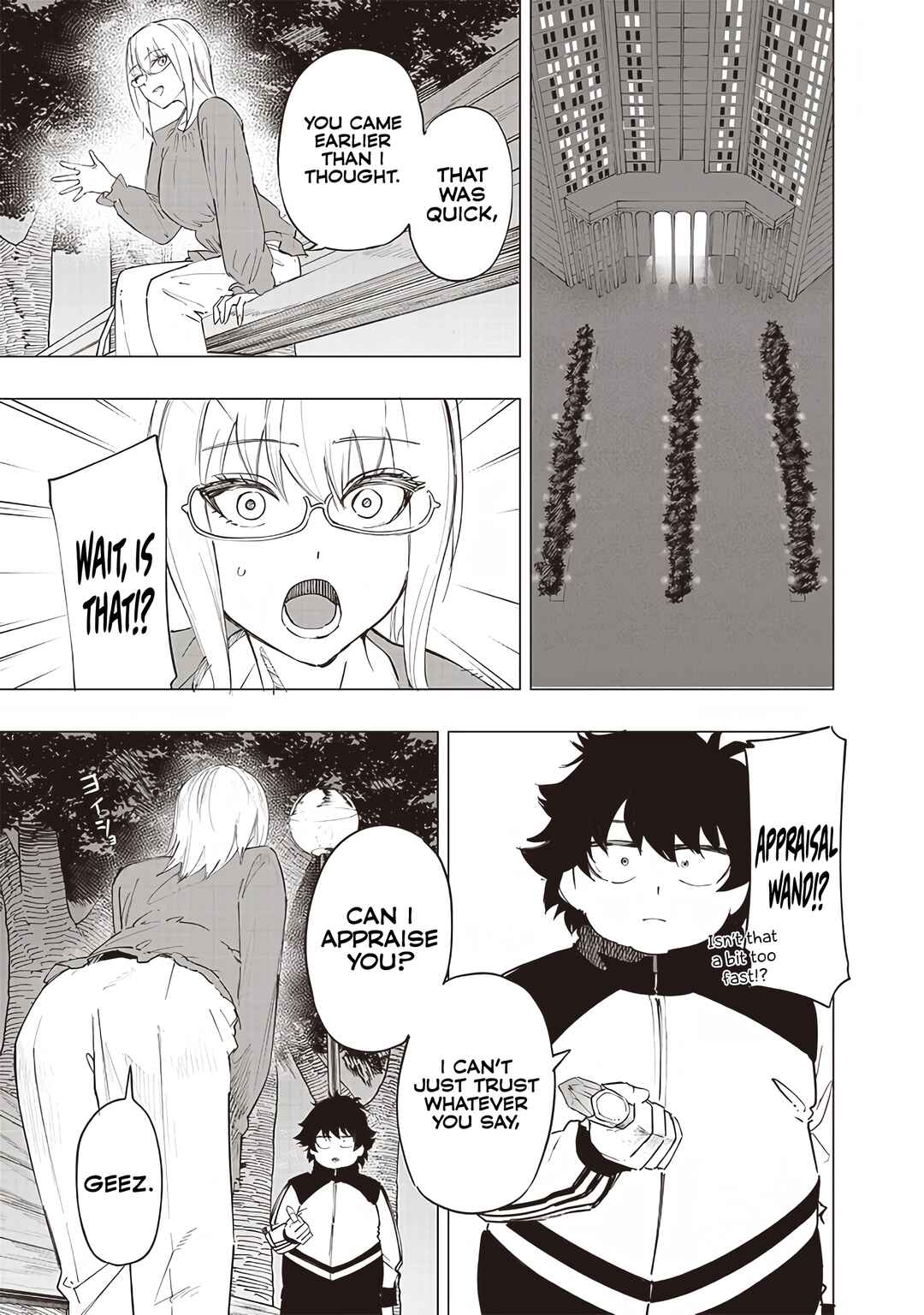 Wazawai no Avalon: Game Saijaku no Akuyaku Debu ni Ten'i Shita kedo, Ore dake "Yasereba Tsuyokute New Game" na Sekai datta no de, Saisoku Level Up & Hametsu Flag Kaihi de Kage no Eiyuu o Mezashimasu Chapter 33 - Page 12