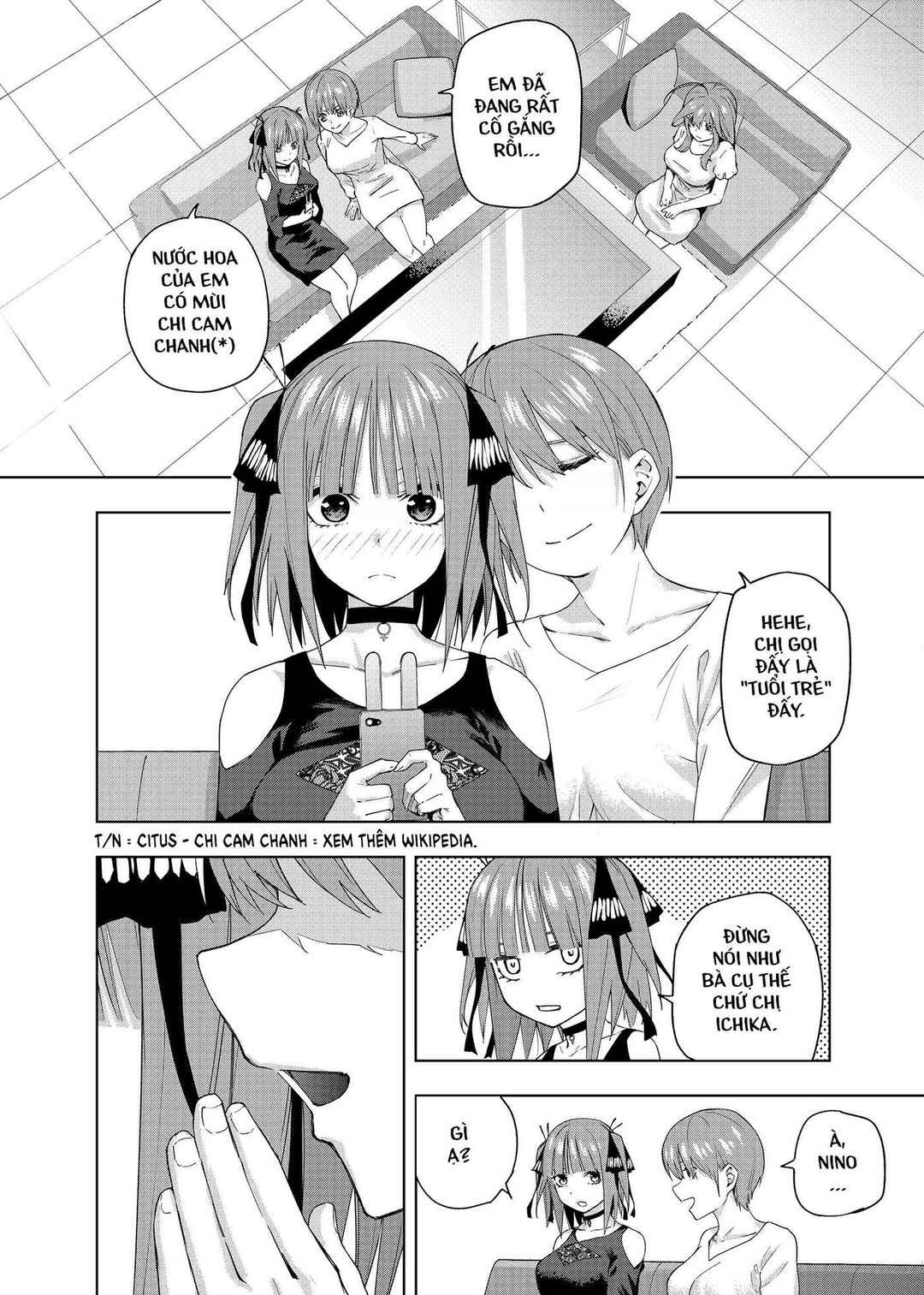Gotoubun no Hanayome β Chapter 3 - Page 3