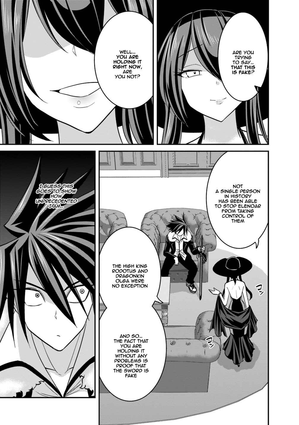 Kujibiki Tokushou: Musou Harem-ken Chapter 10.1 - Page 8
