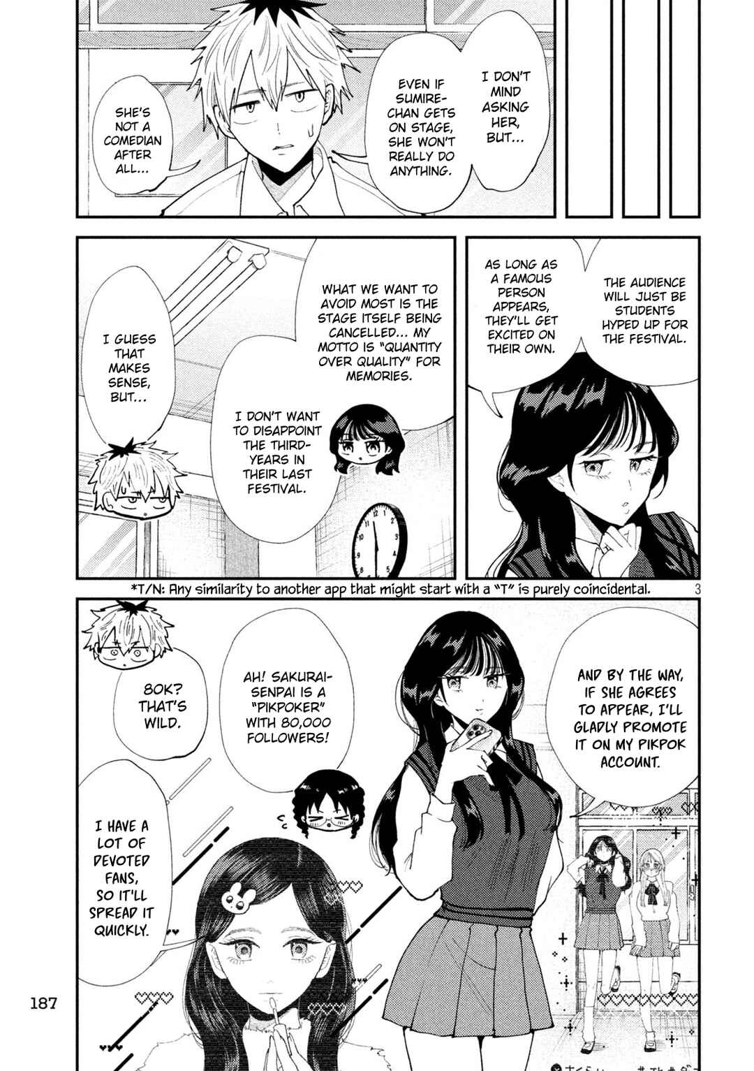 Heisei Haizanhei ☆ Sumire-chan Chapter 53 - Page 3