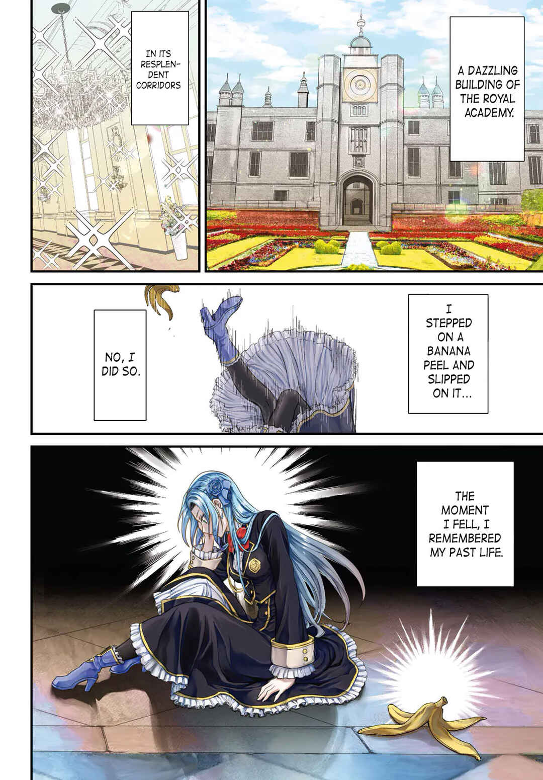 Danshi Koukousei, Otome Game no Akuyaku Reijou ni Tensei Suru. Chapter 1 - Page 3