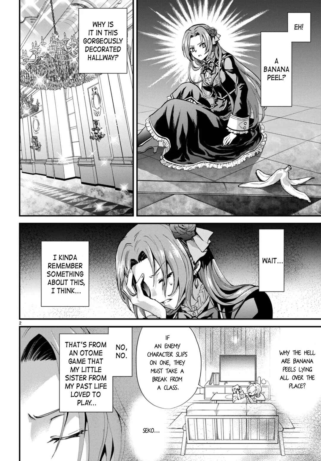 Danshi Koukousei, Otome Game no Akuyaku Reijou ni Tensei Suru. Chapter 1 - Page 5