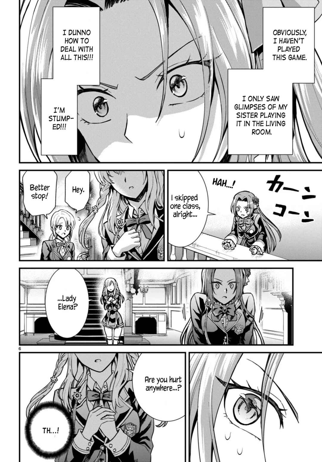 Danshi Koukousei, Otome Game no Akuyaku Reijou ni Tensei Suru. Chapter 1 - Page 9