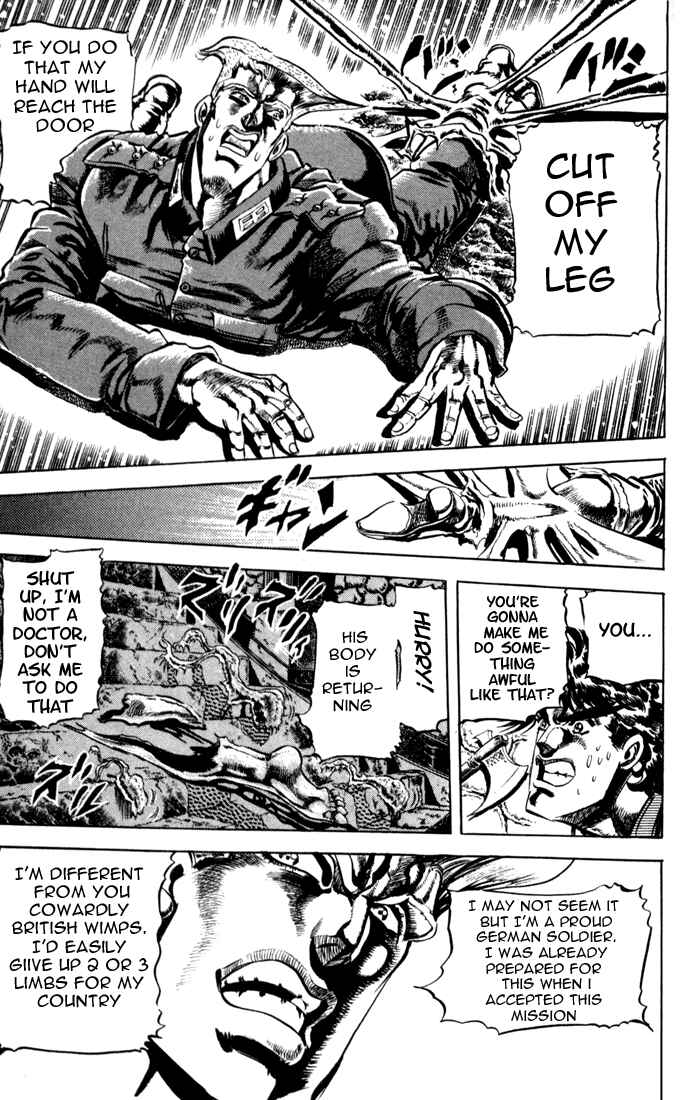 JoJo no Kimyou na Bouken: Part 2 - Sentou Chouryuu Chapter 16 - Page 17