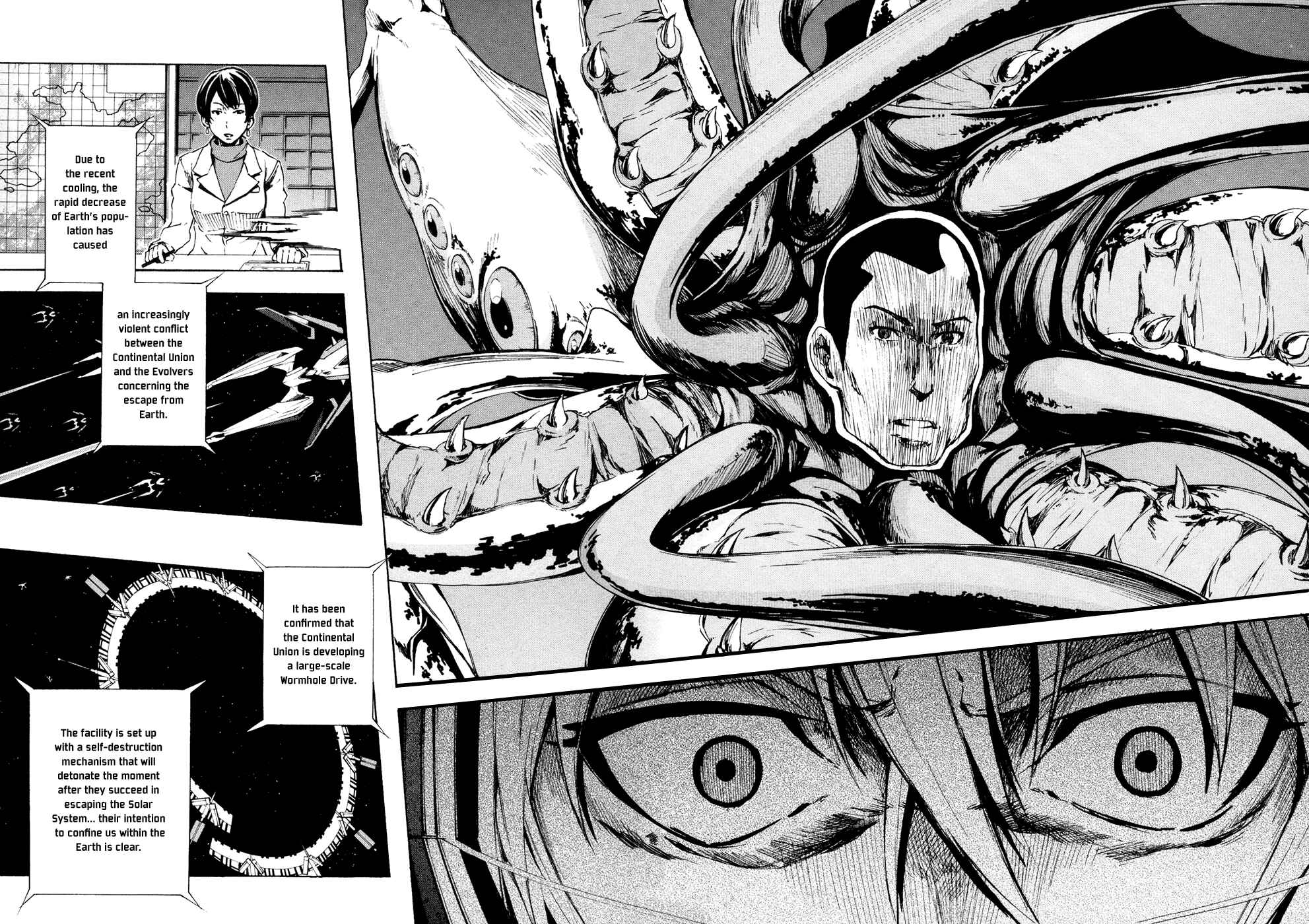 Suisei no Gargantia Chapter 9 - Page 38