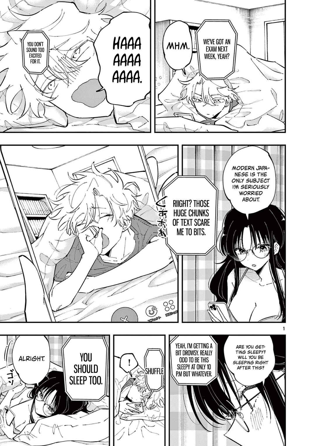 Tonari no Seki no Yatsu ga Souiu Me de Mitekuru Chapter 47 - Page 1
