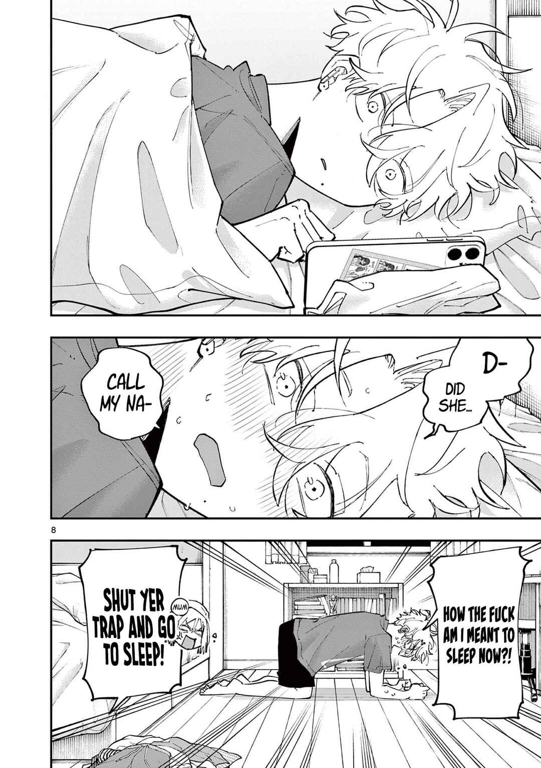 Tonari no Seki no Yatsu ga Souiu Me de Mitekuru Chapter 47 - Page 8