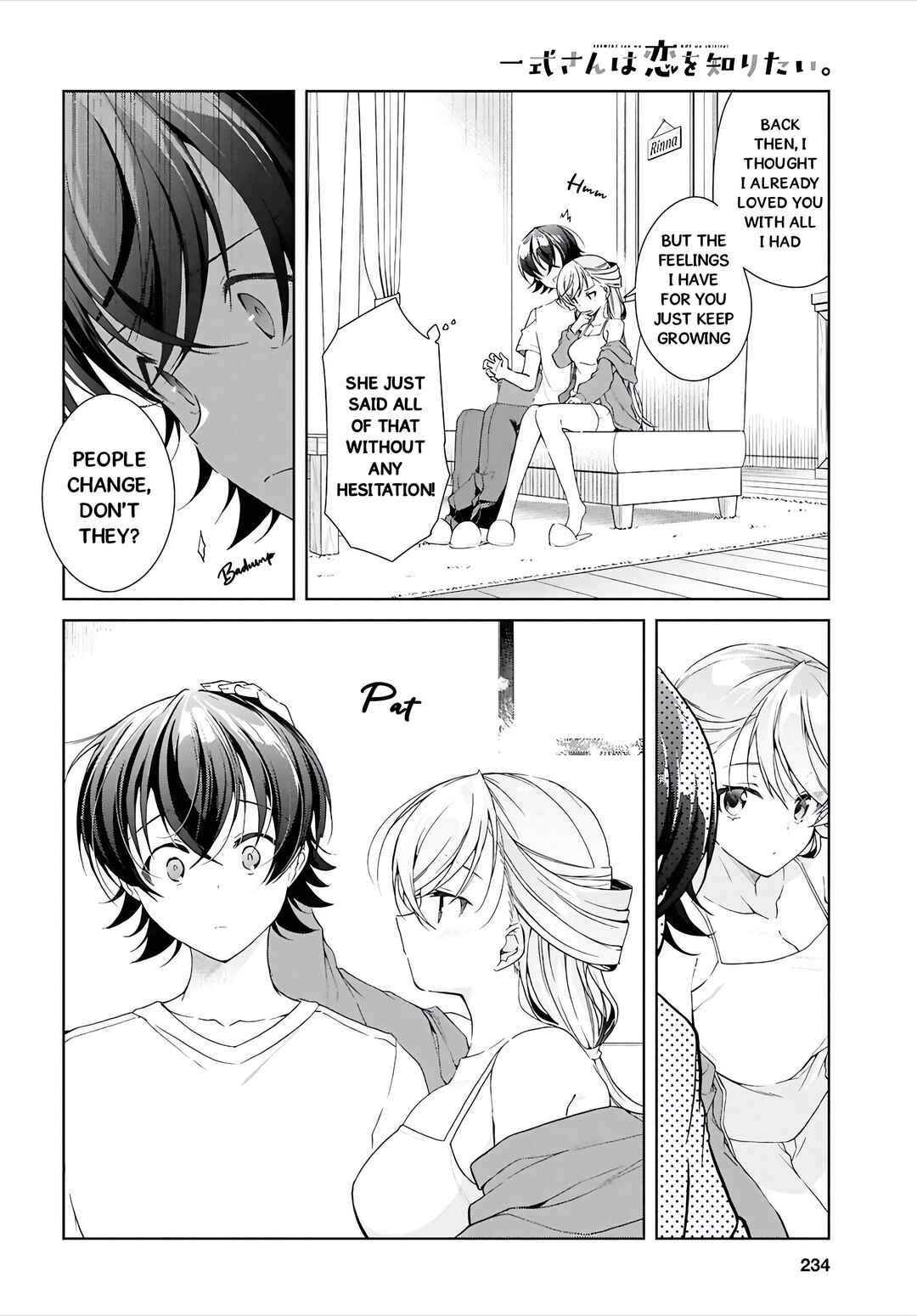 Isshiki-san wa Koi wo Shiritai. Chapter 49 - Page 15