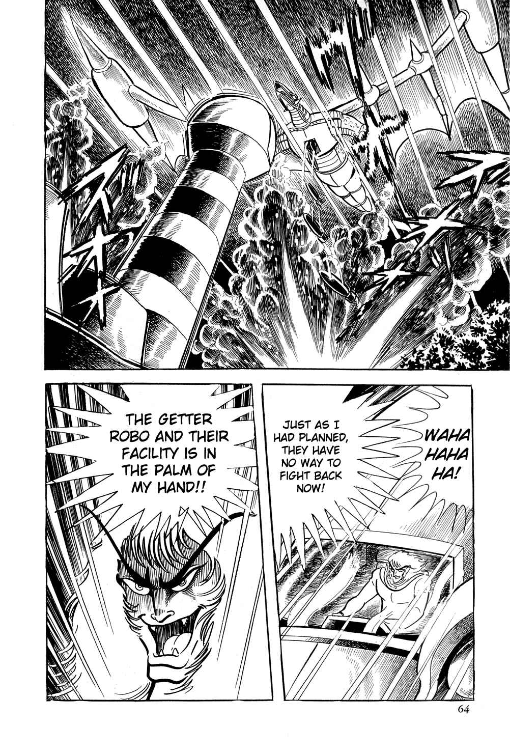 Getter Robo Chapter 8 - Page 69