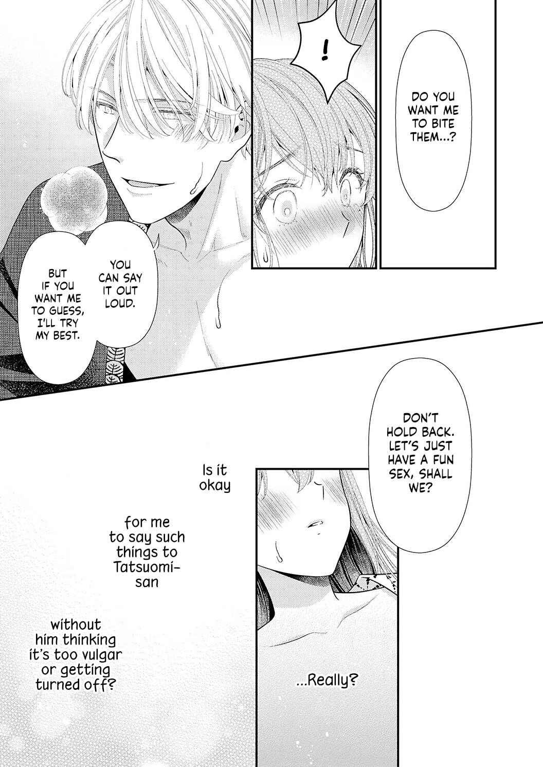 'Ecchi Shitai' to Itte Kure - Seijin (?) Buchou to Junshin (?) OL Chapter 8 - Page 13