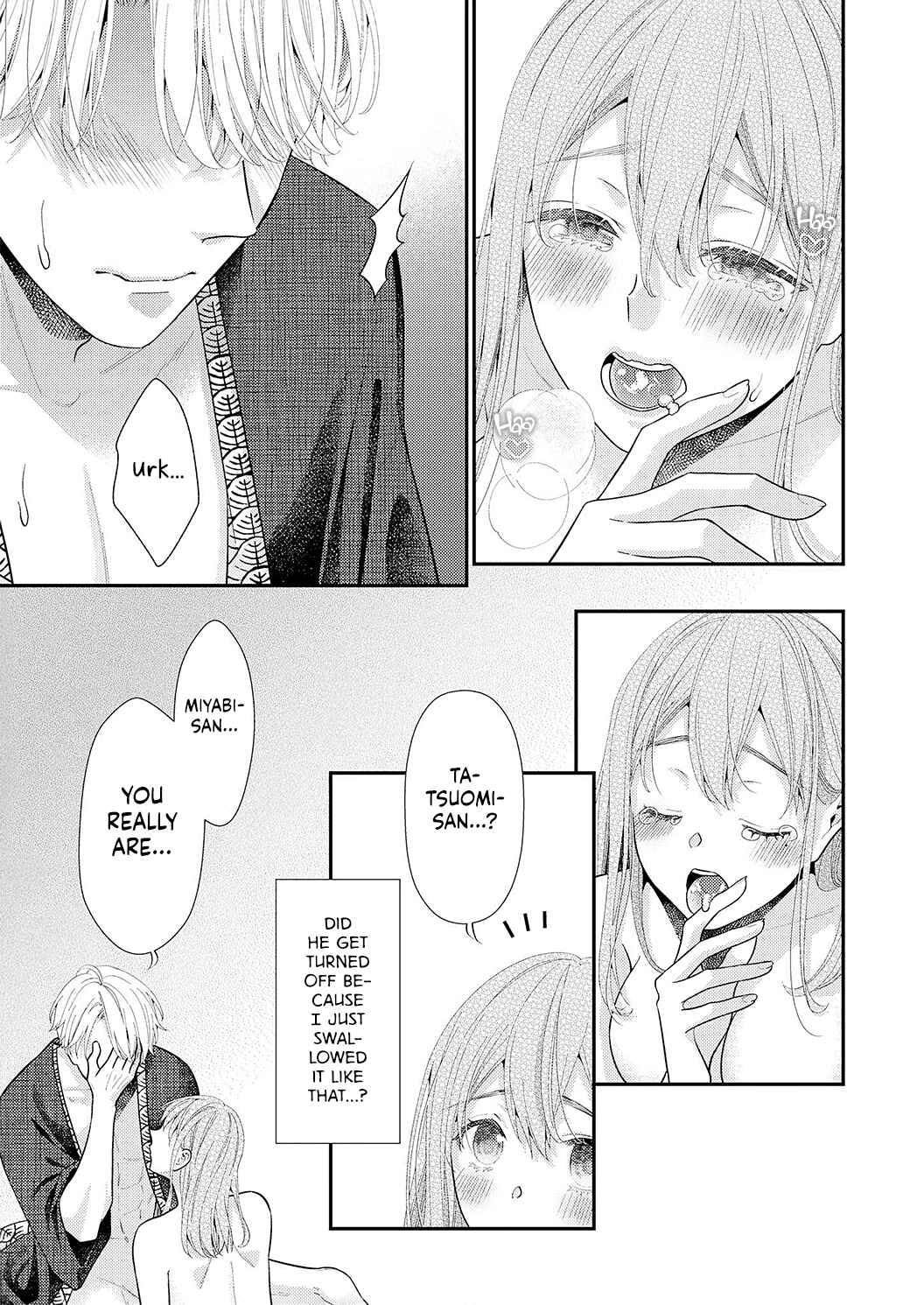 'Ecchi Shitai' to Itte Kure - Seijin (?) Buchou to Junshin (?) OL Chapter 8 - Page 21