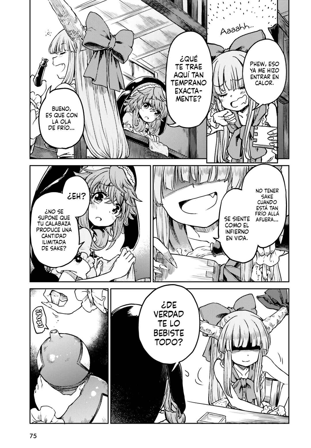 Touhou Suichouka: Lotus Eater-tachi no Suisei Chapter 39 - Page 5