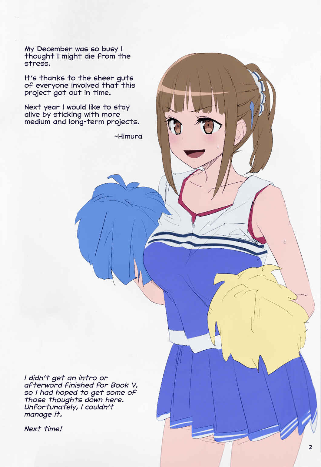 Getsuyoubi no Tawawa (Twitter Webcomic) (Fan Colored) Chapter 17 - Page 2