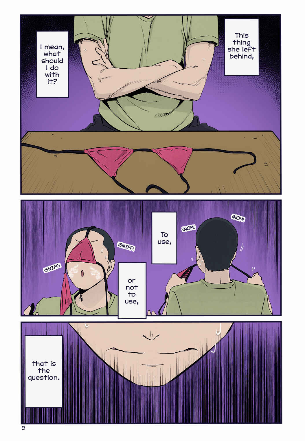 Getsuyoubi no Tawawa (Twitter Webcomic) (Fan Colored) Chapter 17 - Page 9