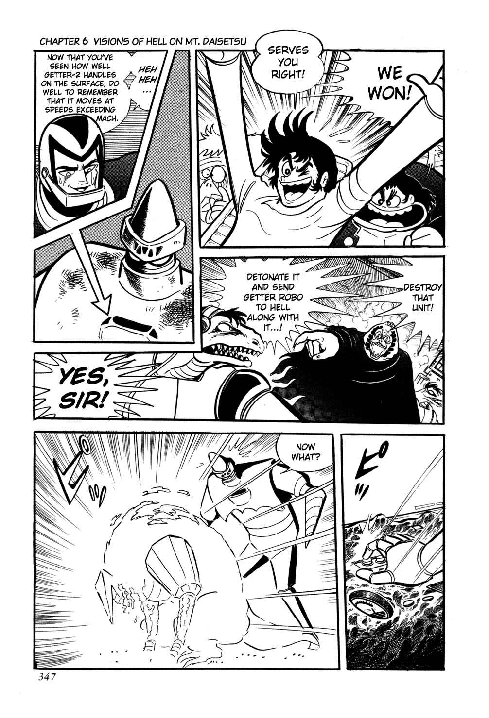 Getter Robo Chapter 6 - Page 102