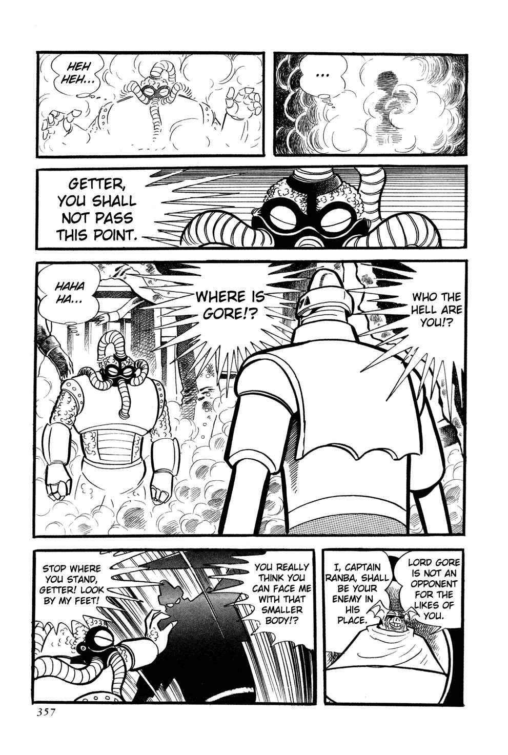 Getter Robo Chapter 6 - Page 112