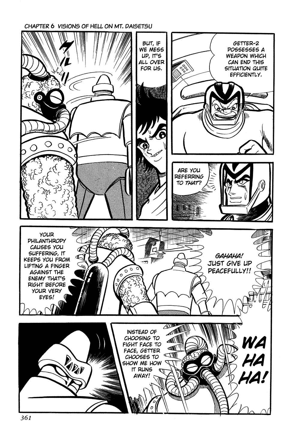 Getter Robo Chapter 6 - Page 116