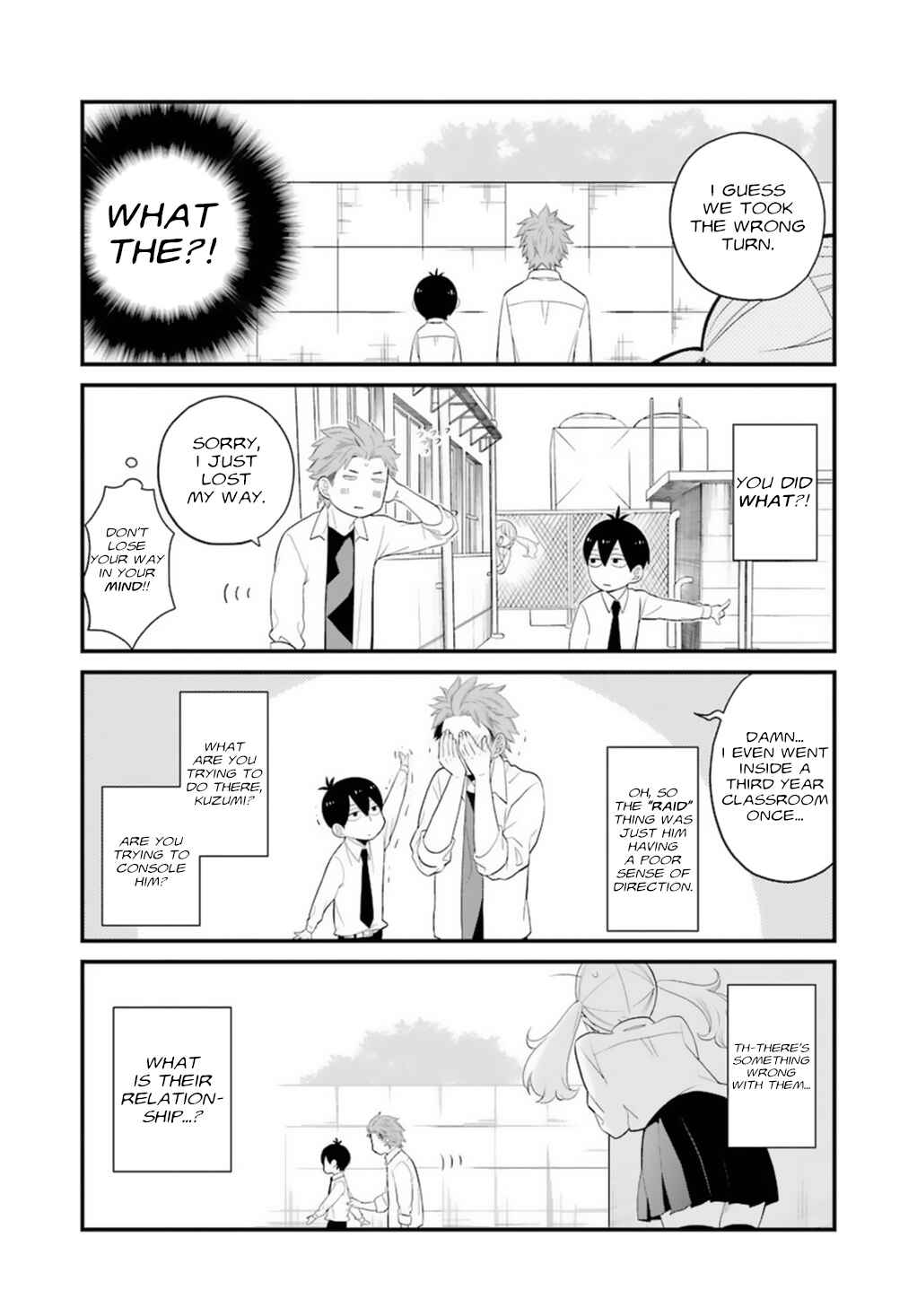 Kuzumi-kun, Can't You Read the Room? Chapter 0.9 - Page 8