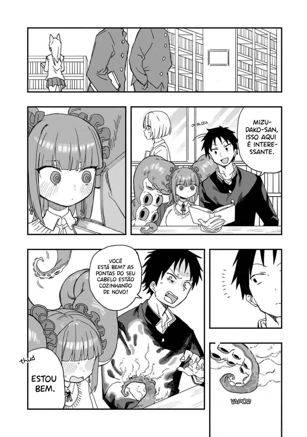 Mizudako-chan kara wa Nigerarenai! Chapter 2 - Page 7