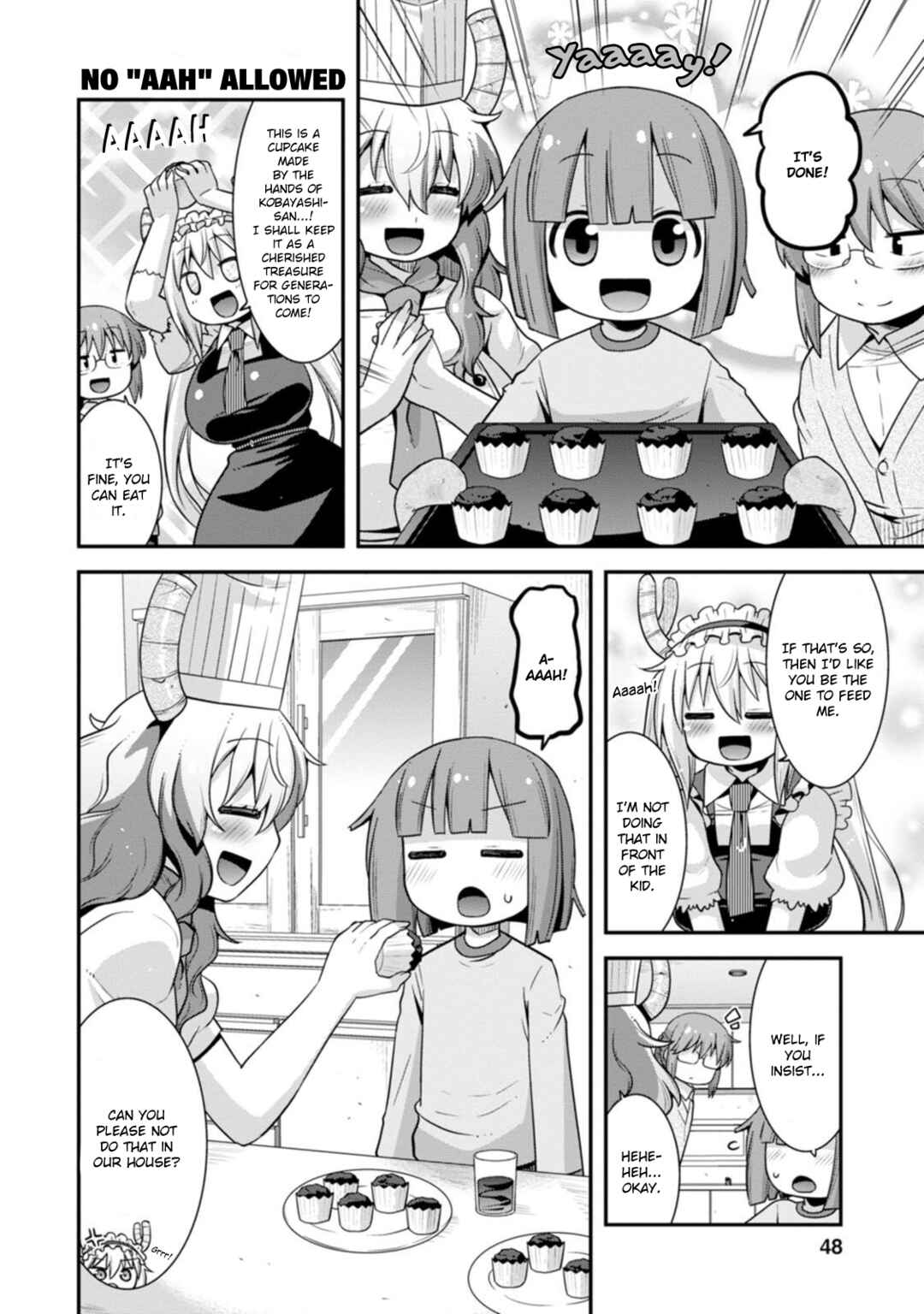 Kobayashi-san Chi no Maid Dragon - Lucoa wa Boku no ×× Desu Chapter 38 - Page 12