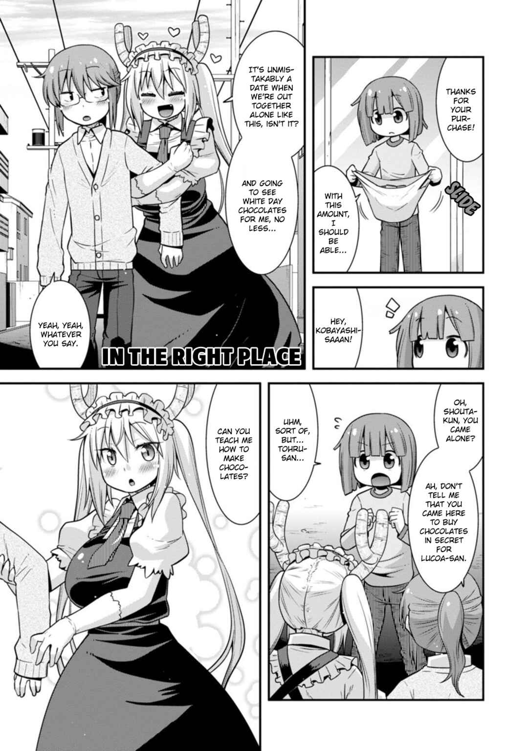 Kobayashi-san Chi no Maid Dragon - Lucoa wa Boku no ×× Desu Chapter 38 - Page 3