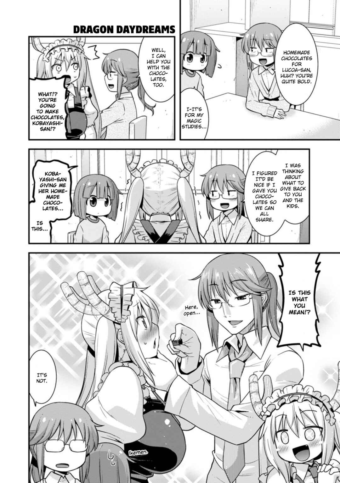Kobayashi-san Chi no Maid Dragon - Lucoa wa Boku no ×× Desu Chapter 38 - Page 4