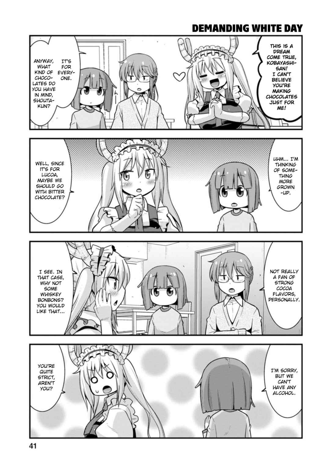 Kobayashi-san Chi no Maid Dragon - Lucoa wa Boku no ×× Desu Chapter 38 - Page 5
