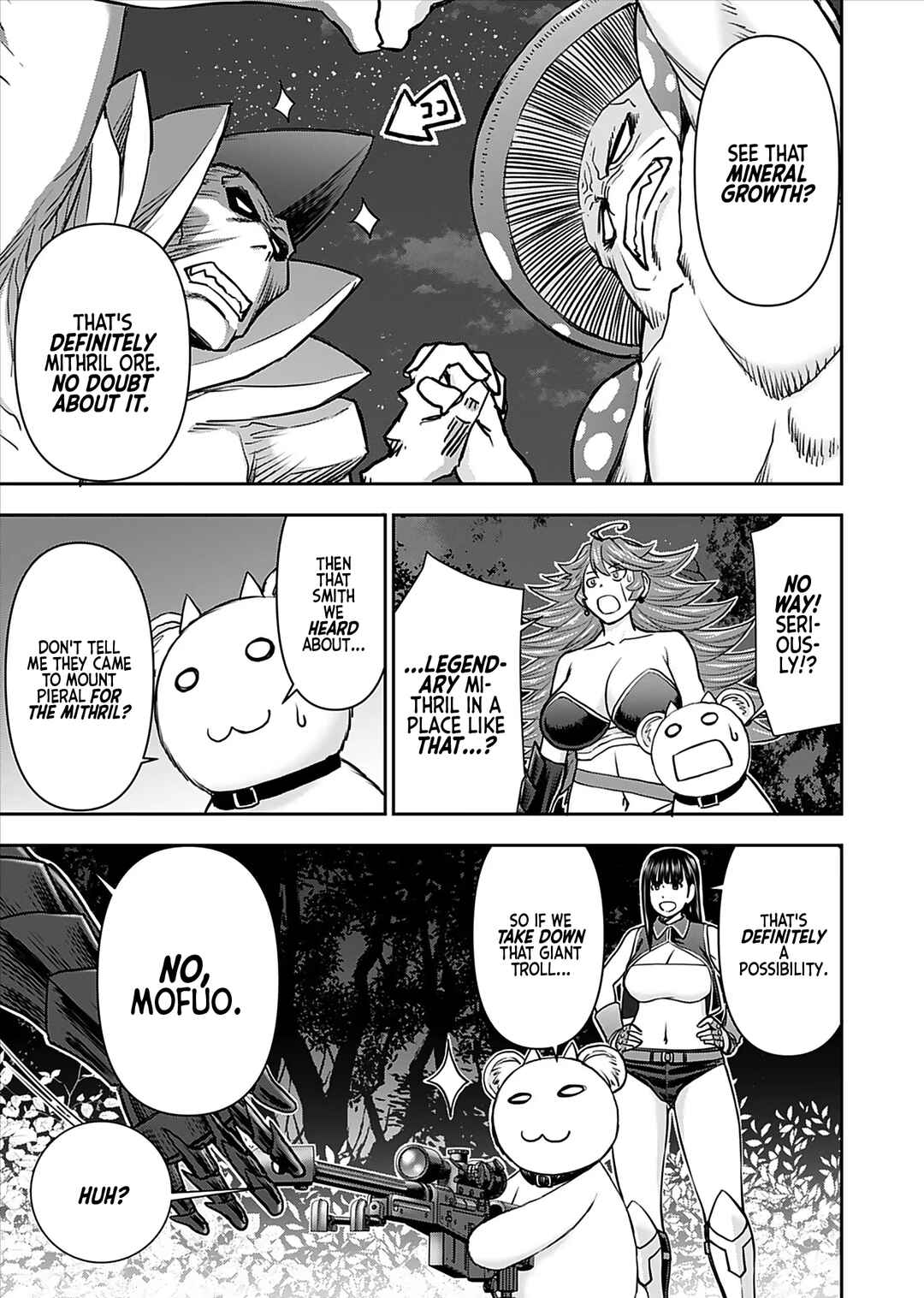 Isekai Sniper wa Onna Senshi no Mofumofu Aigan Doubutsu Chapter 13 - Page 4