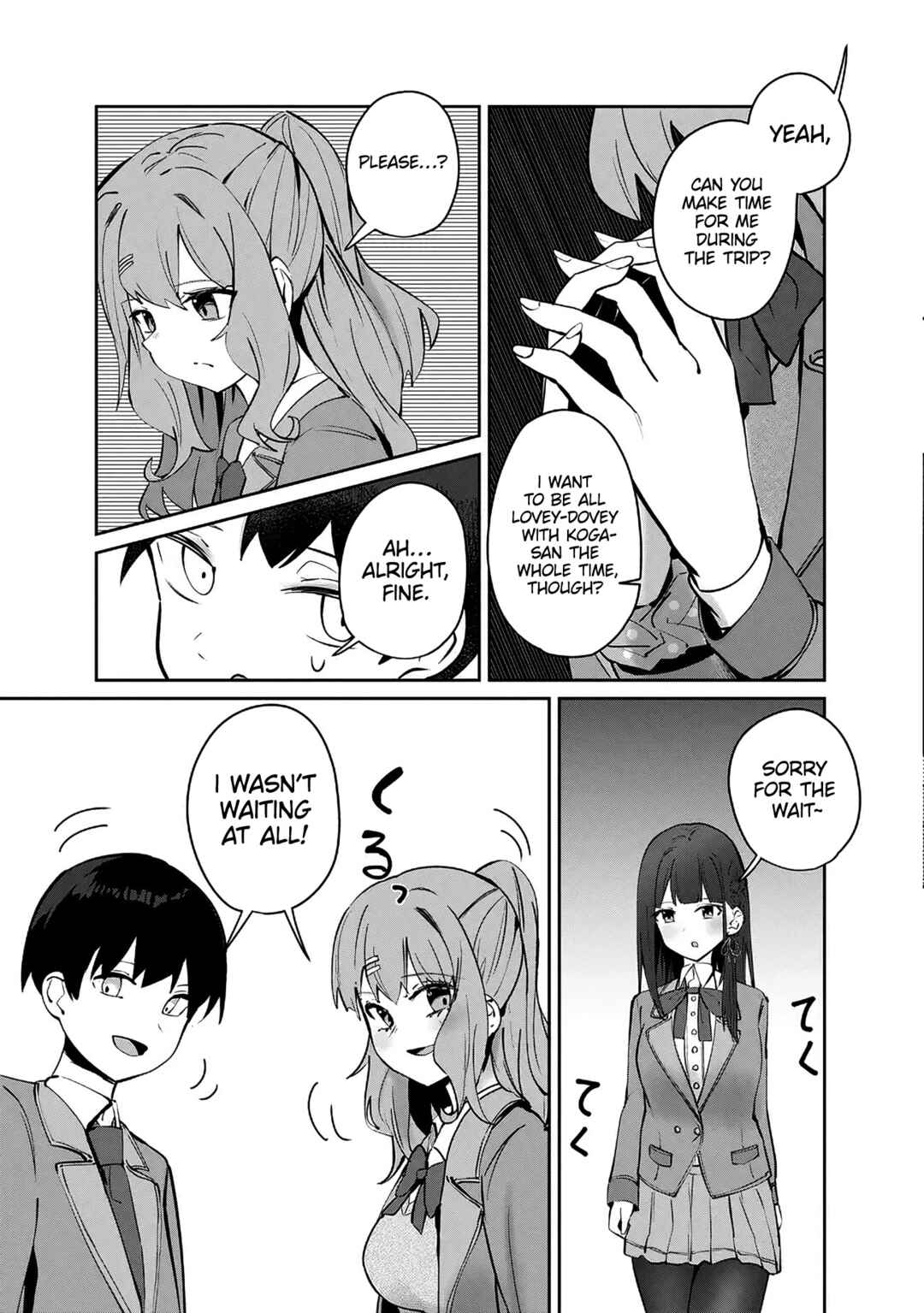 Tobioriru Chokuzen no Doukyuusei ni "Sekkusu Shiyou!" to Teianshite Mita. Chapter 8.1 - Page 4