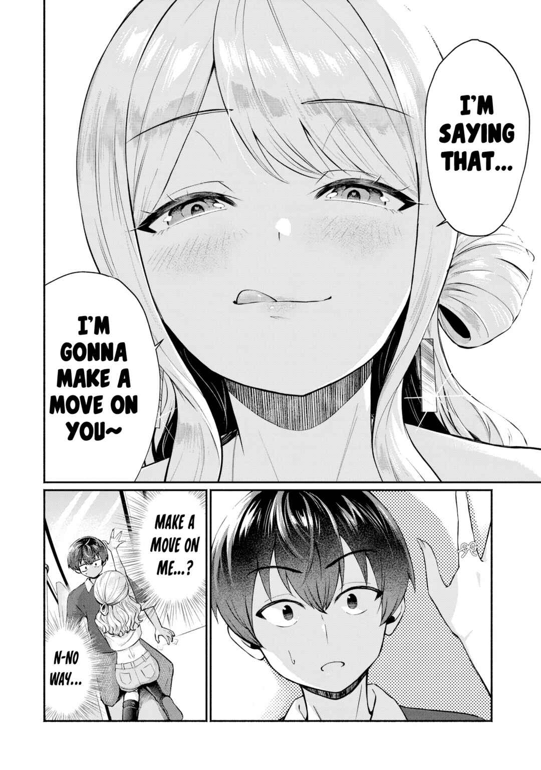 Douyara Ore wa Imadoki Gal na Toshiue Osananajimi kara Gekiomo Kanjou wo Mukerareteiru Rashii Chapter 6 - Page 2
