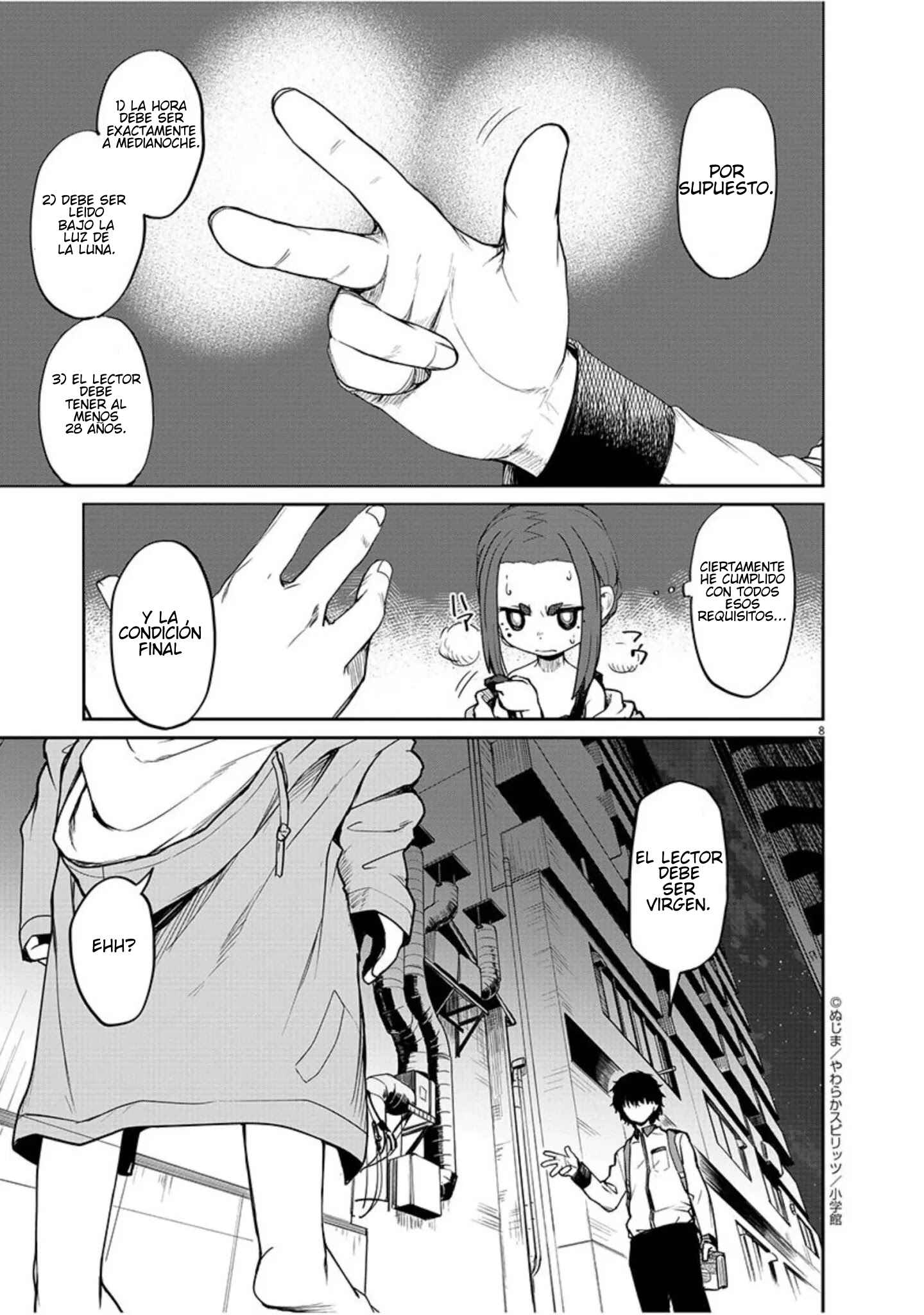 Kaii to Otome to Kamikakushi Chapter 4 - Page 8