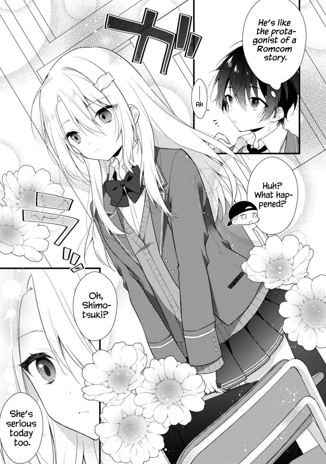 Shimotsuki-san wa Mobu ga Suki: Hitomishiri na Kanojo wa Ore ni Dake Dere Amai Chapter 2 - Page 6