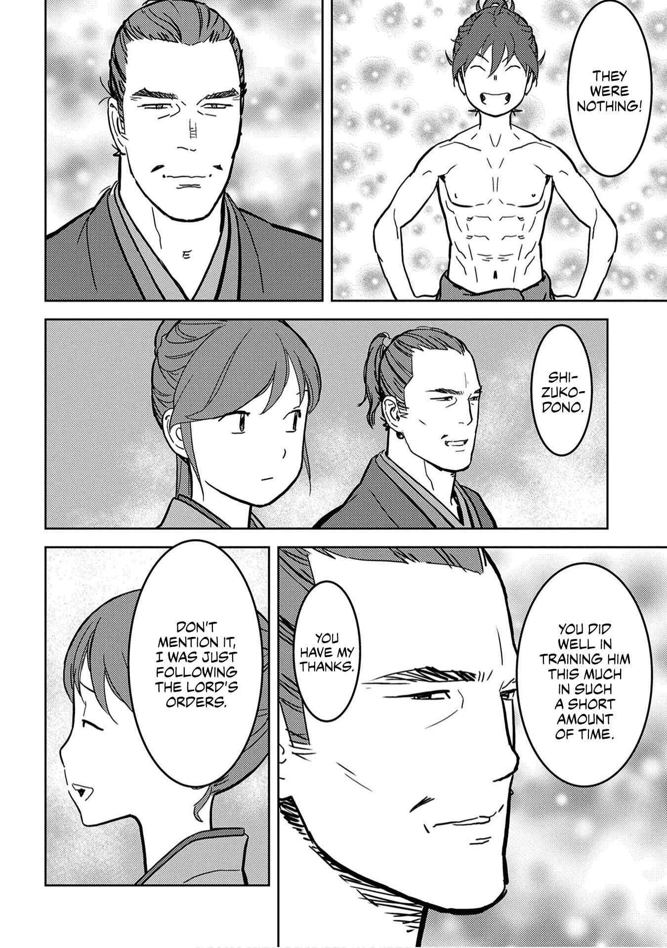 Sengoku Komachi Kuroutan Chapter 18 - Page 36
