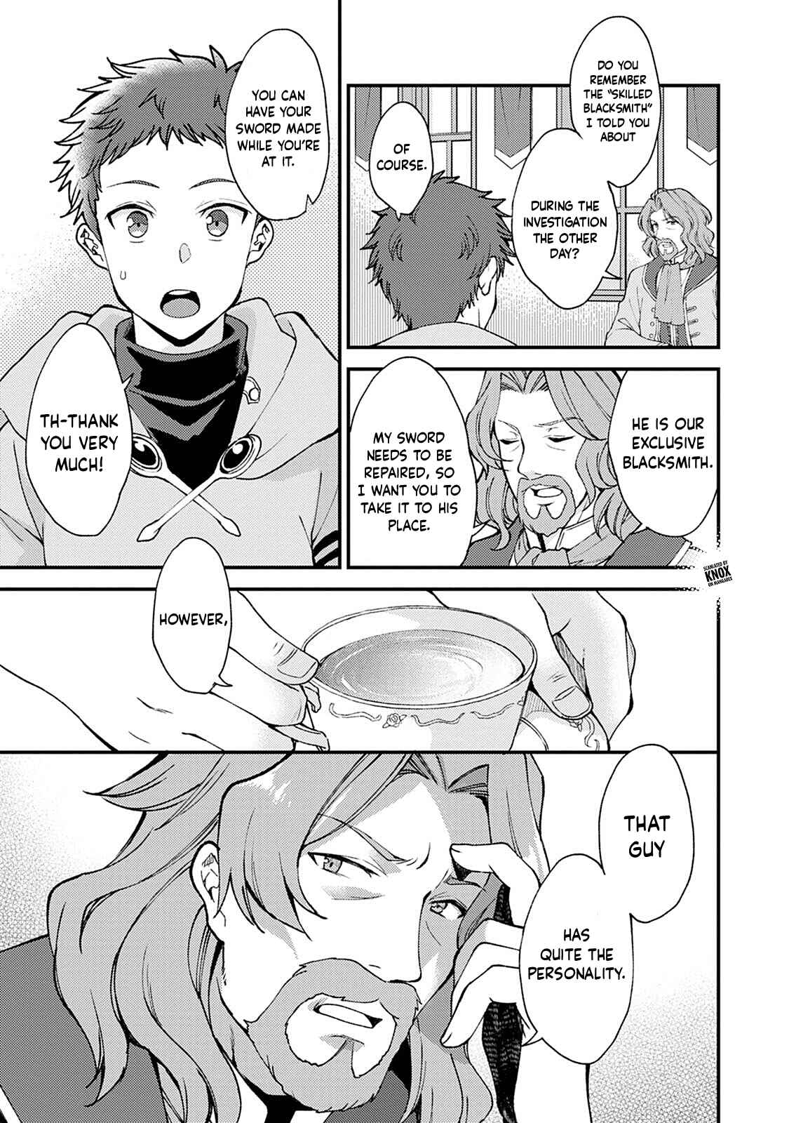 Kensei no Osananajimi ga Power Hara de Ore ni Tsuraku Ataru node, Zetsuen Shite Henkyou de Makenshi to shite Denaosu Koto ni shita. Chapter 8 - Page 16