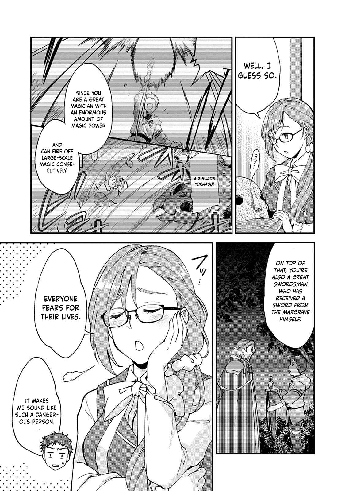 Kensei no Osananajimi ga Power Hara de Ore ni Tsuraku Ataru node, Zetsuen Shite Henkyou de Makenshi to shite Denaosu Koto ni shita. Chapter 8 - Page 4
