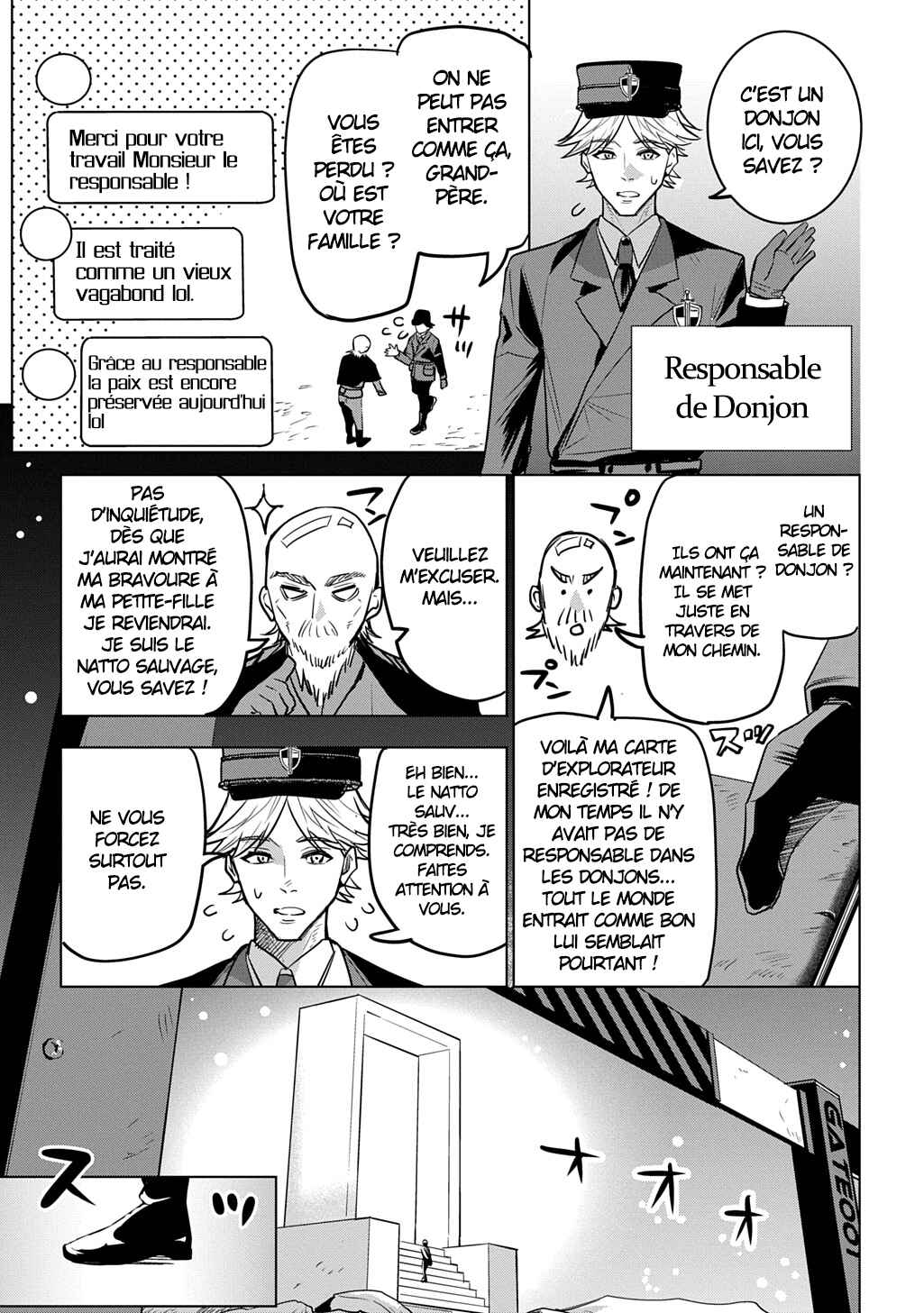 Moto Tansakusha no Ojii-chan: Mago ni Segamarete Dungeon Haishin o Hajimeta njaga, Nazeka Bazuriotta wai Chapter 1 - Page 33