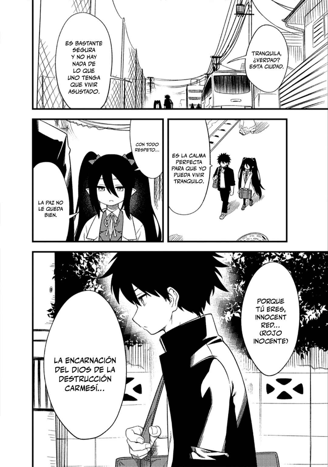 Innocent Red: Tensei shita Hakaishin wa Futsu no Koko Seikatsu o Okuritai Chapter 1 - Page 5