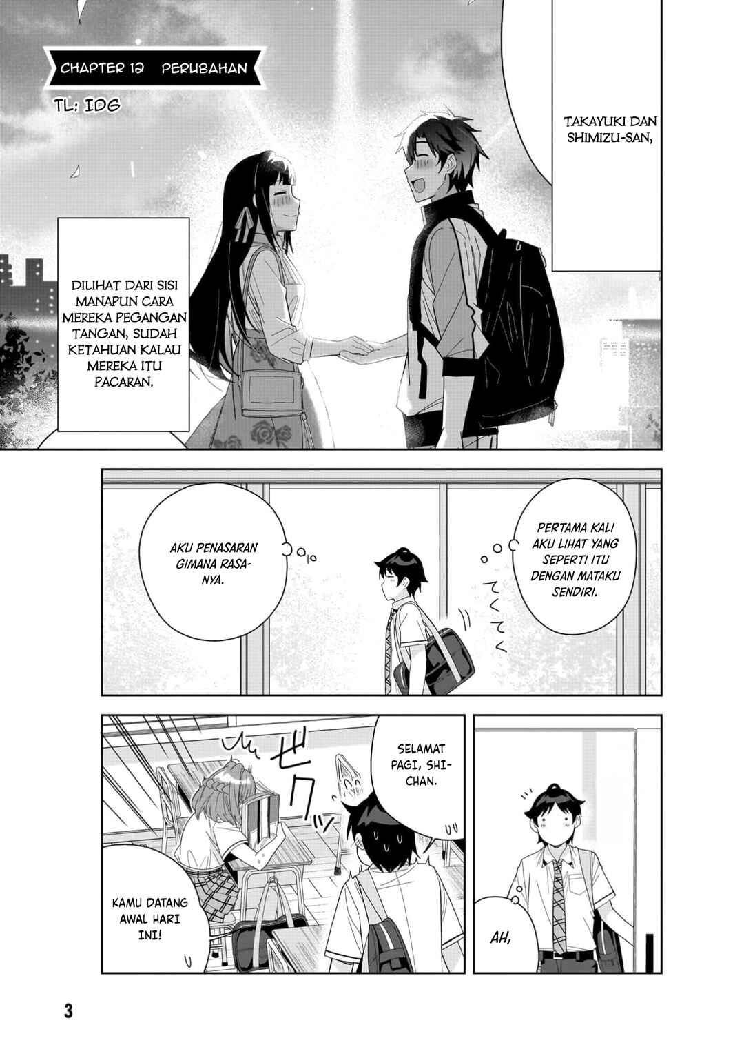 Classmate no Moto Idol ga, Tonikaku Kyodou Fushin nandesu. Chapter 12 - Page 3